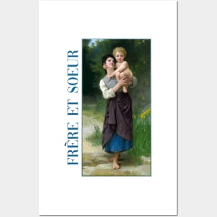 Brother and Sister by Bouguereau Posters and Art